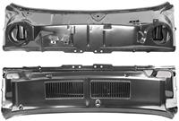 1967 1968 Mustang Complete Cowl Panel Grille Assembly