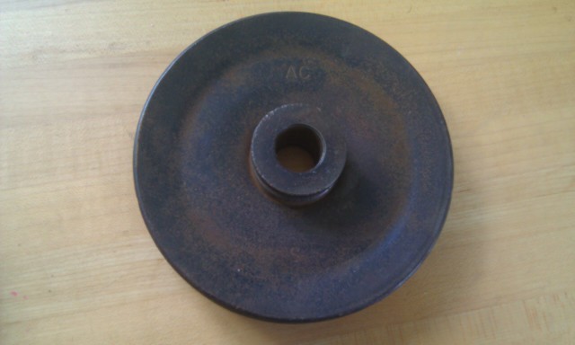 1967 Cougar 1965 1966 1967 Mustang Power Steering Pump Pulley without AC Ford Original Part