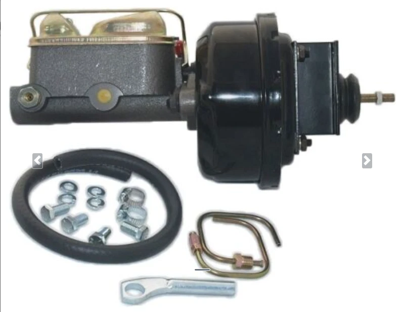 1965 1966 Mustang Power Brake Booster Kit Front Disc Brakes with an Automatic Transmission