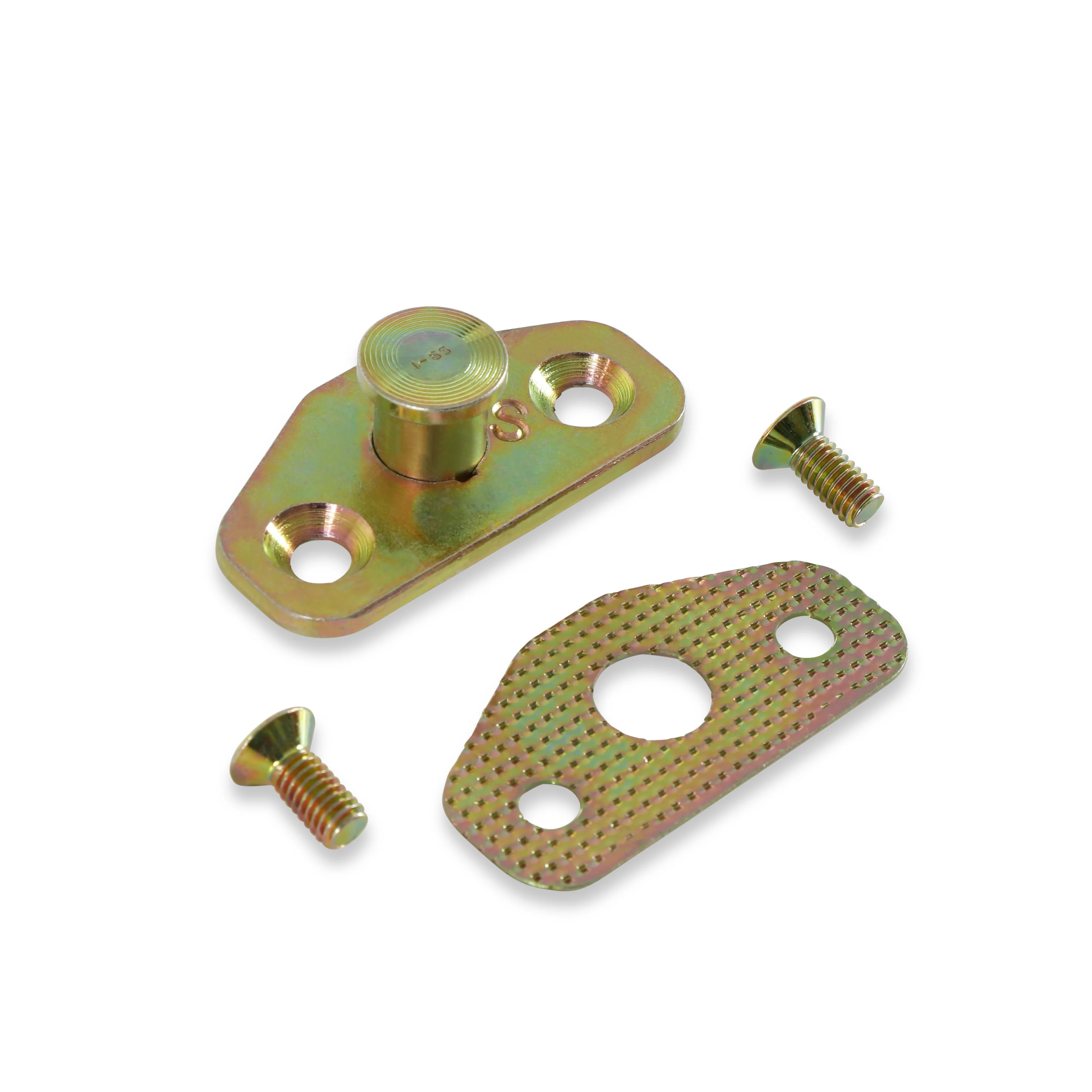 1964 1/2 1965 1966 Mustang Door Striker Plate with Screws & Shim