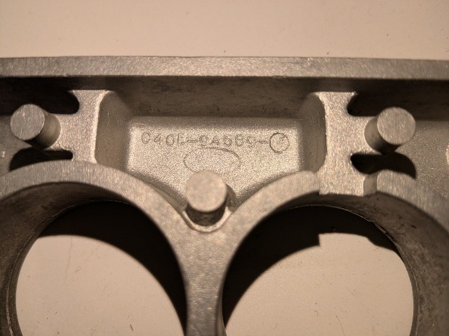 4 Barrel Carburetor Spacer Plate Ford
