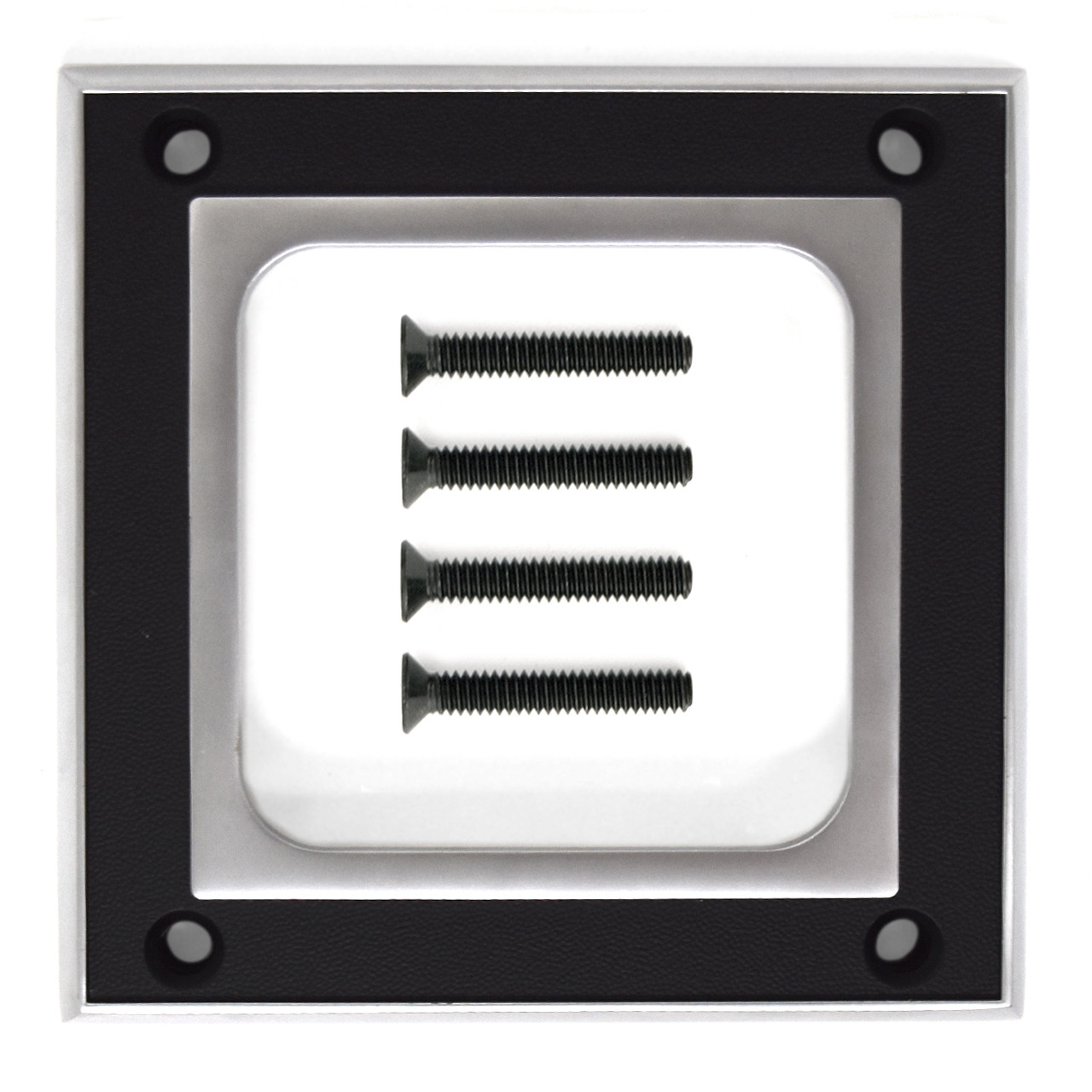 1964 1/2 1965 1966 1967 1968 Mustang Cougar  3 or 4 Speed Manual Deluxe Without Console Satin Chrome - New