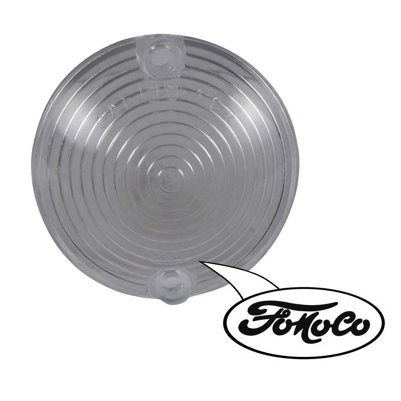 1964 1/2 Mustang & 1967 1968 Cougar Parking Lamp Light Lens Clear Ford Original Tooling USA New