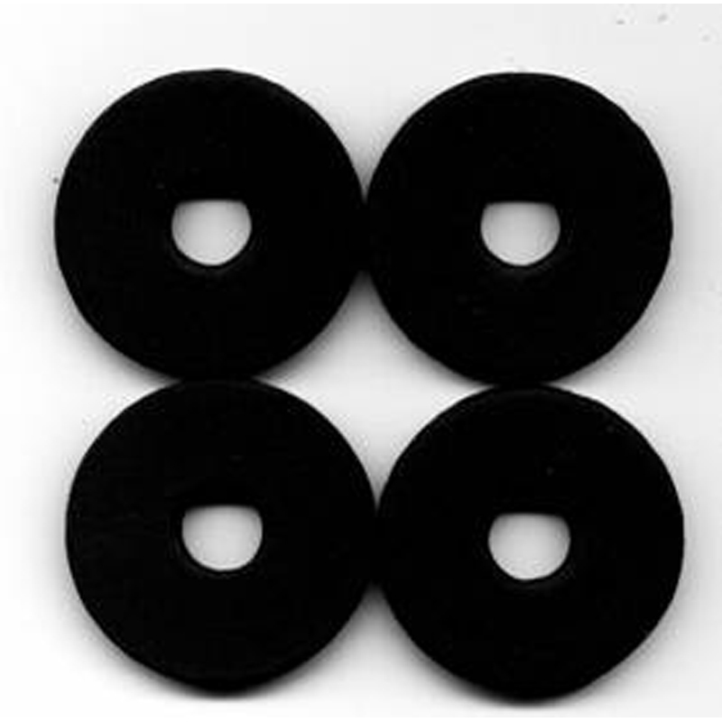 1964 1/2 1965 1966 1967 1968 1969 1970 1971 1972 1973 Rear Bumper to Body Pads Set of 4