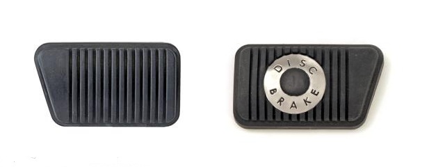 1965 - 1968 Clutch & Disc Brake Pedal Pads