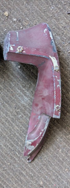 1967 1968 Fastback Mustang Quarter Panel Extension RH