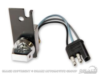 1965 1966 1967 Mustang Fog Light Lamp Switch with Bracket Knob