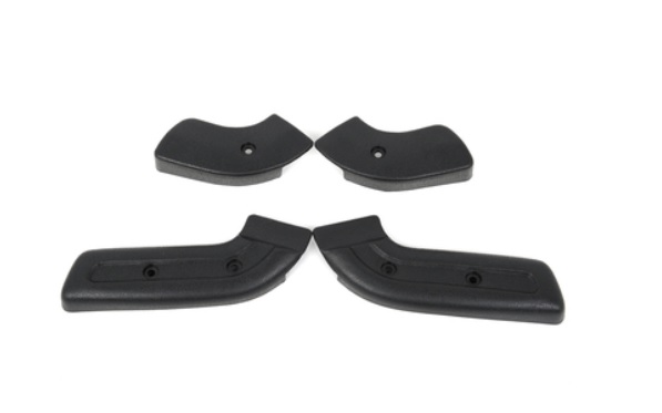 1968-1970 Ford Mustang Seat Hinge Cover Black Set