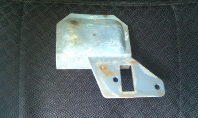 1969 1970 Cougar Mustang Deluxe Door Handle Trim LH Blue