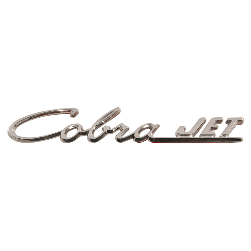 1969 1970 Mustang Hood Scoop Ornament Emblem Cobra Jet - Best - Ford Licensed Product