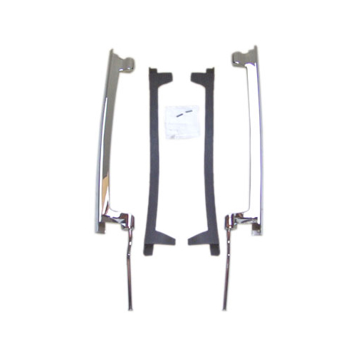 1969 1970 Mustang Fastback Quarter Window Frame Set Best New