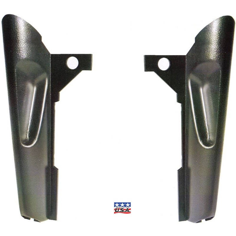 1969 1970 Mustang Inner Dash Molding at Radio Pair - Best on Market - New - USA