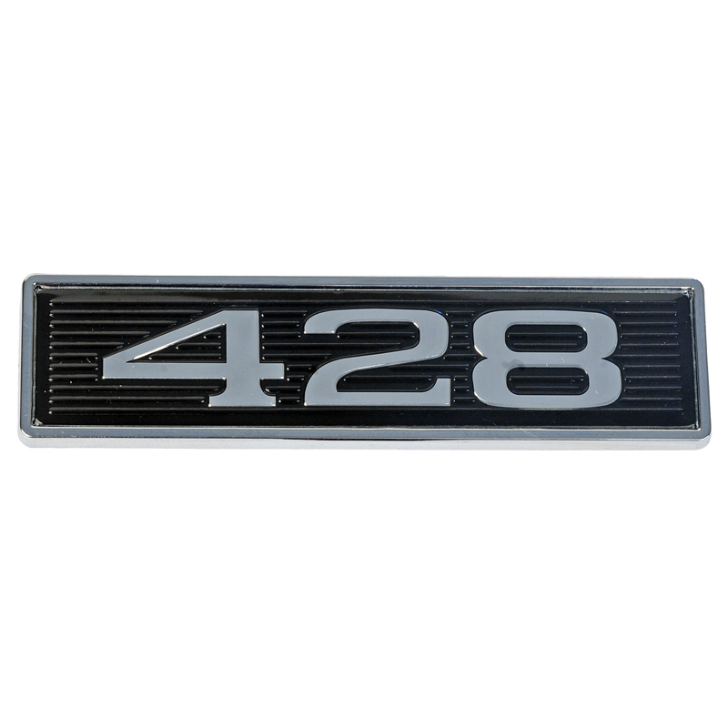1969 1970 Mustang 428 Hood Scoop Emblem Plastic New