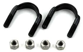 1965 - 1973 Driveshaft U-Joint Bolts with lock nuts 6 Pieces