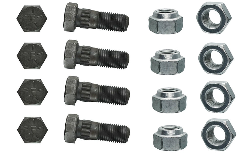 1966 Fairlane Falcon 1967 Mustang Cougar Fairlane Falcon Strut Rod Hardware Kit to Lower Control Arm Best USA New