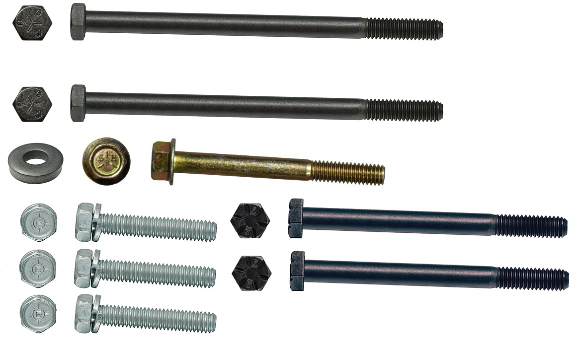 1970 1971 1972 1973 Mustang 302 Boss 302 351W Water Pump Bolt Kit Best AMK New