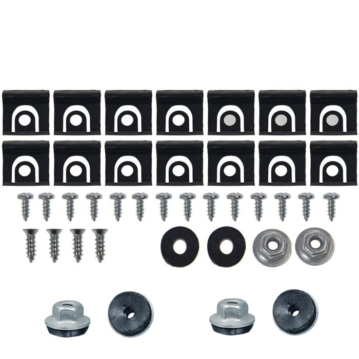 1964 1/2 1965 Mustang Convertible Windshield Molding Mounting Hardware Kit Best New