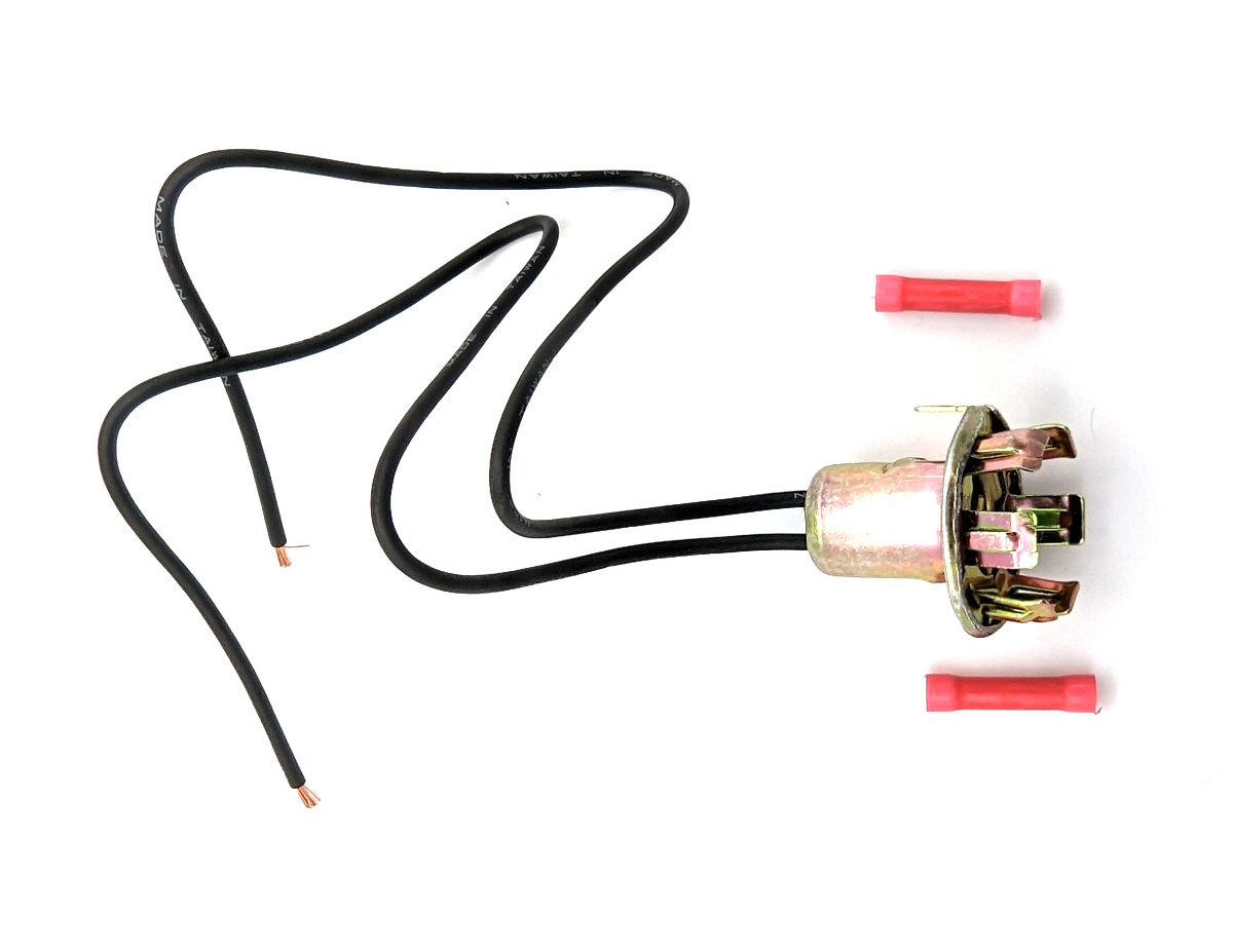 1967 1968 1969 1970 1971 1972 1973 Mustang Tail Light Bulb Socket - New