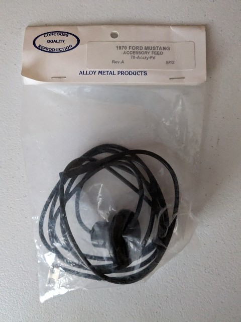 1970 Mustang Accessory Feed Wiring Harness - Best on the Market - USA