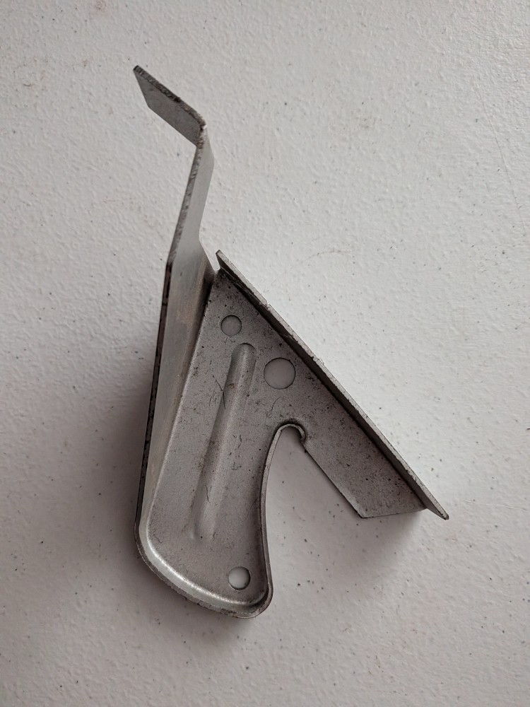 1967~1968 Mustang Fastback Fold Down Rear Seat Trap Door Bracket