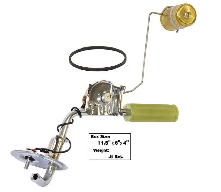 1964 - 1968 Mustang Fuel Sending Unit Stainless