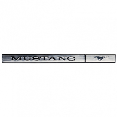1971 1972 1973 Mustang Dash Emblem Running Horse with Mustang